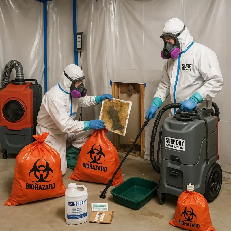 Contaminated Water Handling Protocols process in Framingham, MA