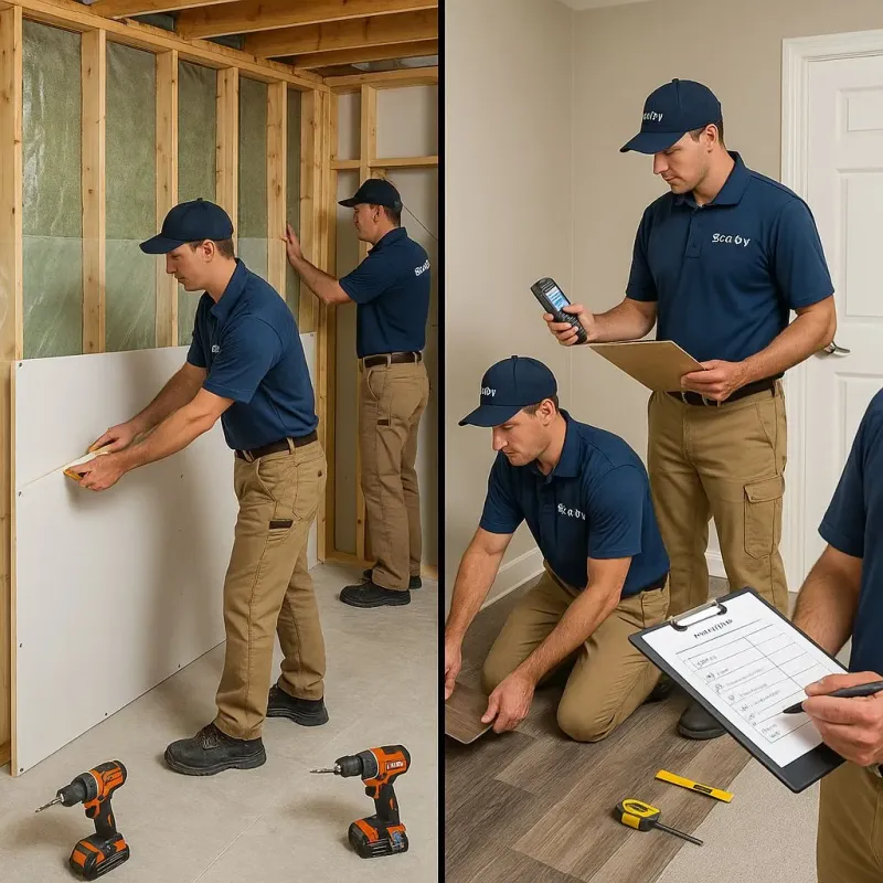 Repairs and Reconstruction process in Framingham, MA