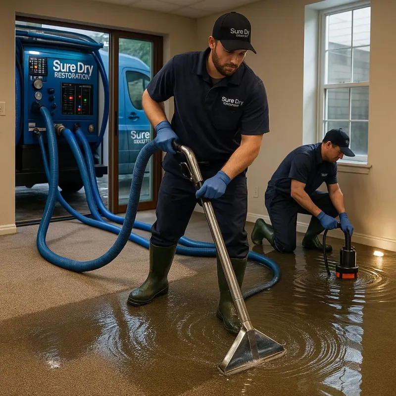 Water Extraction and Removal process in Framingham, MA